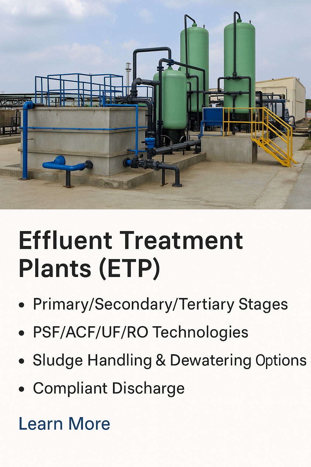 Effluent Treatment Plants (ETP)